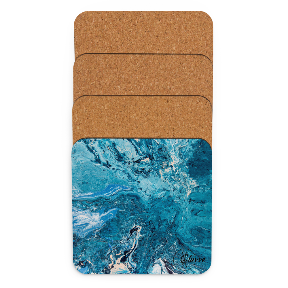 Ocean Breeze: Korkuntersetzer